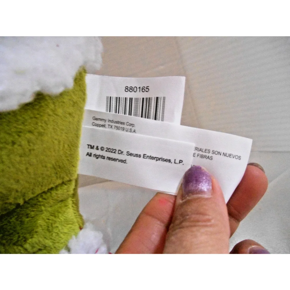 Gemmy 2022 The Grinch Christmas Door Greeter Plush 18.5